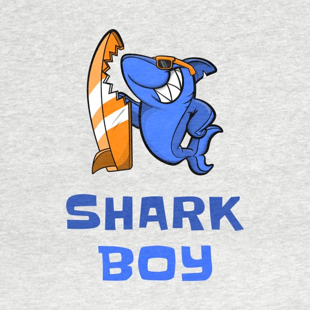 shark boy by Lifestyle T-shirts